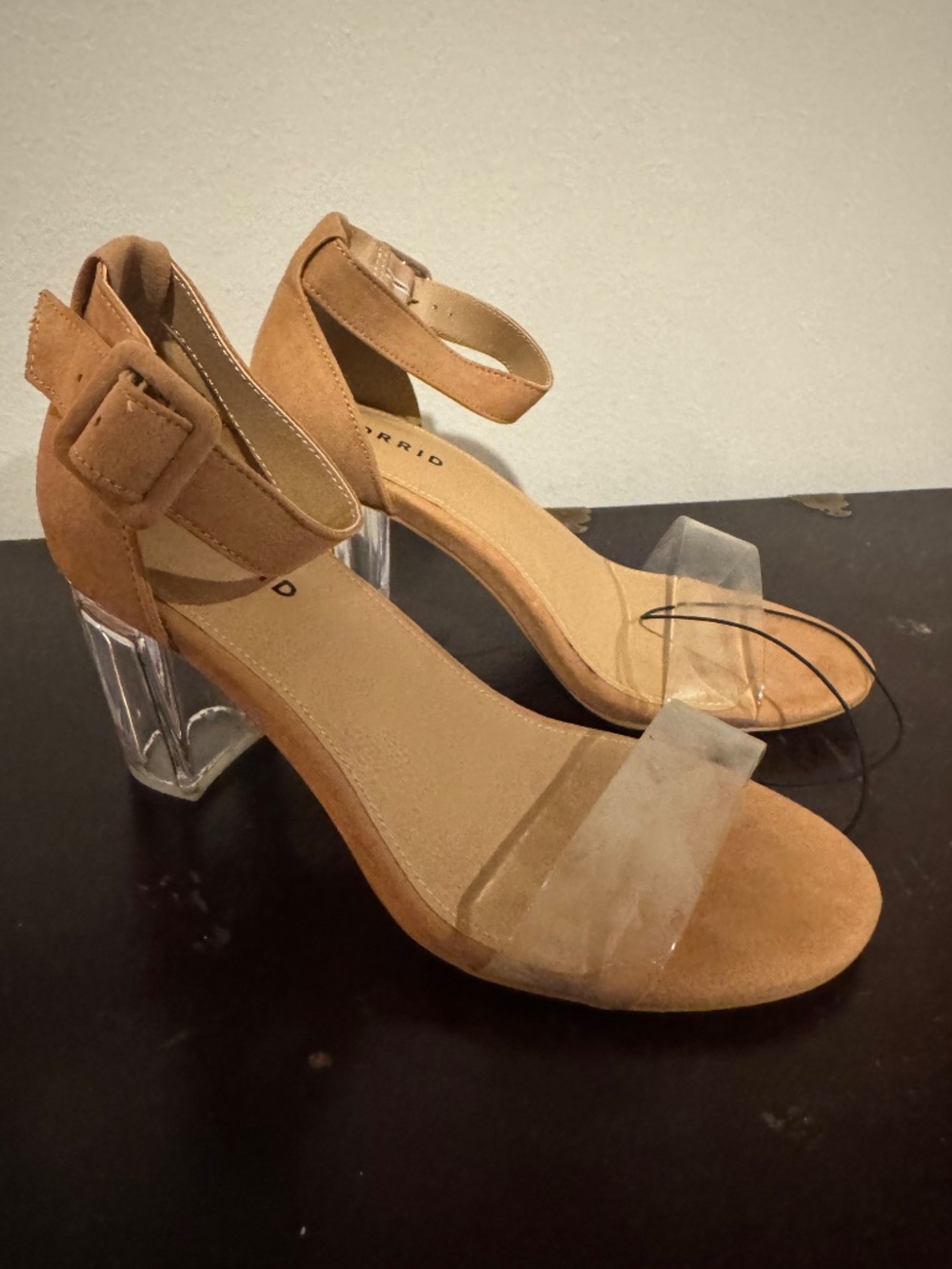 Translucent Block Heel (WW) - Picture 4 of 6